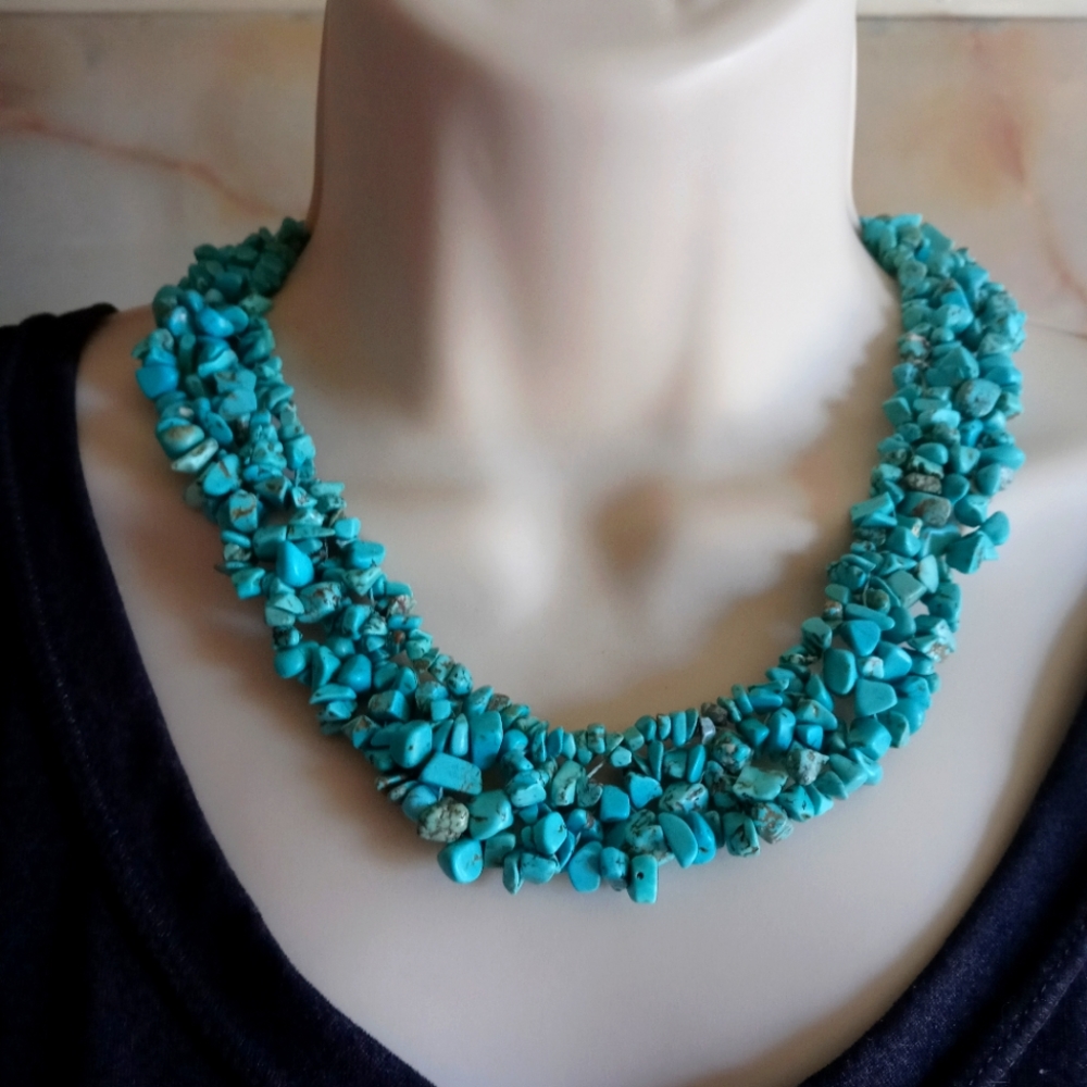 COPY - Turquoise necklace.